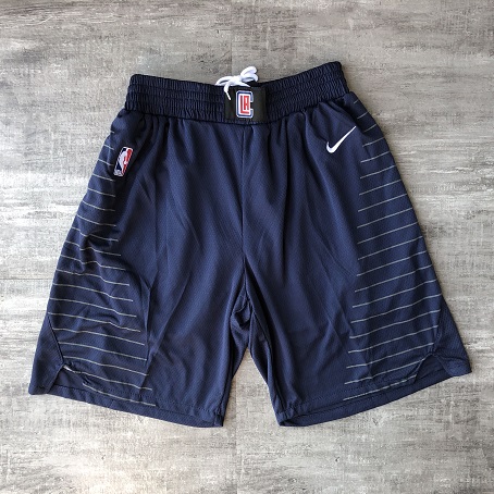 Men NBA Los Angeles Clippers navy blue Nike Shorts 0416->los angeles clippers->NBA Jersey